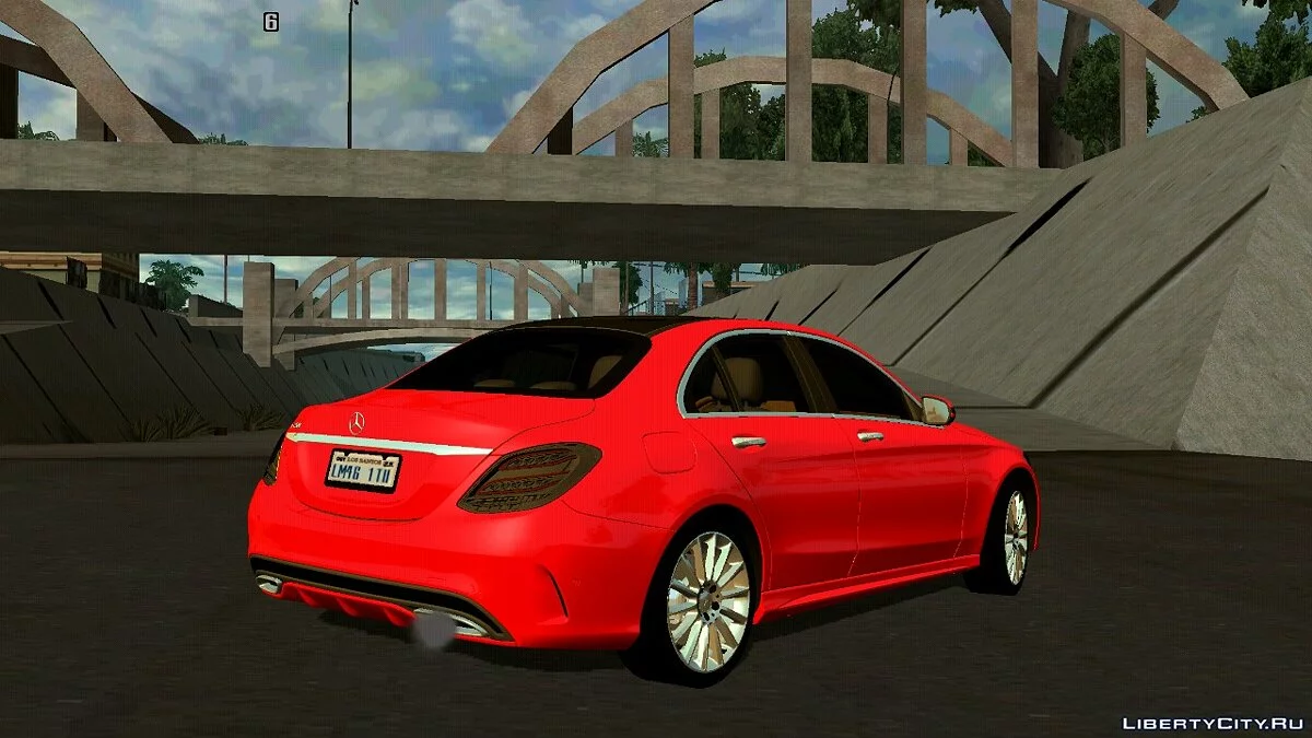 Mercedes-Benz C63 AMG 2015 / GTA San Andreas (iOS, Android)