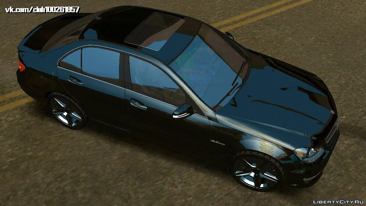 Mercedes-Benz C63 AMG Sedan (nur DFF) / GTA San Andreas (iOS, Android)