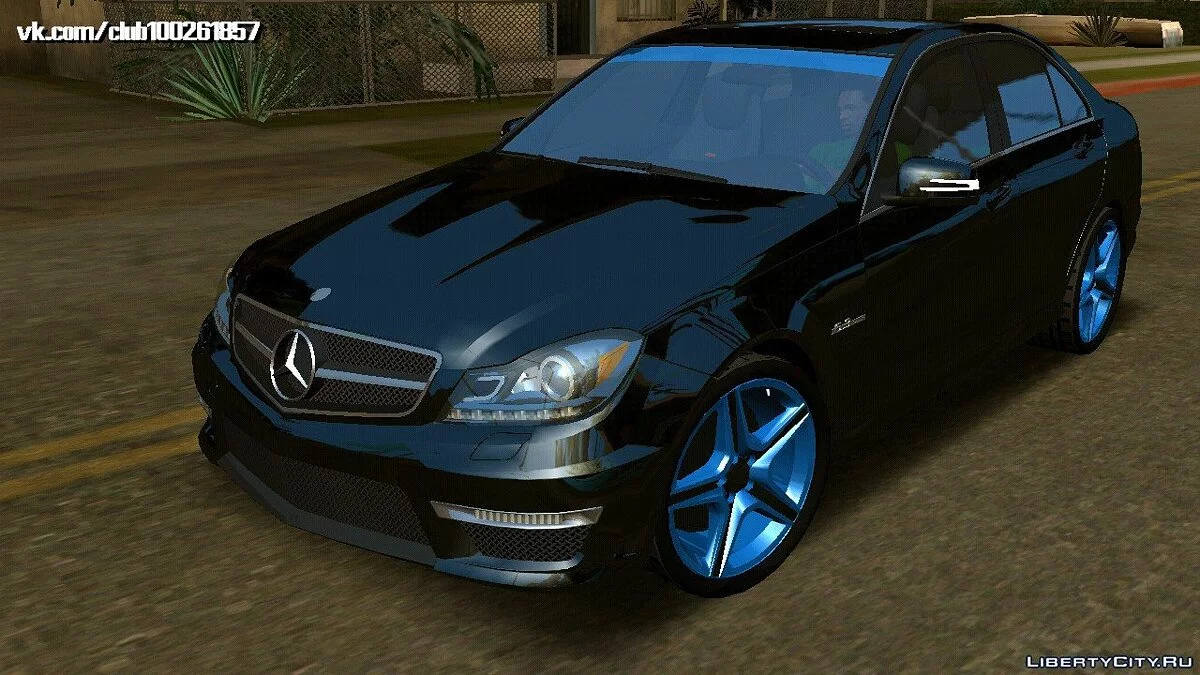 Mercedes-Benz C63 AMG Sedan (nur DFF) / GTA San Andreas (iOS, Android)