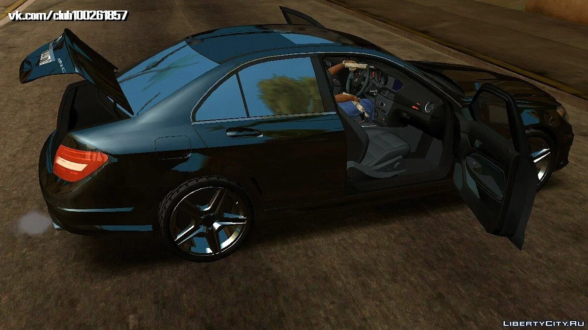 Mercedes-Benz C63 AMG Sedan (nur DFF) / GTA San Andreas (iOS, Android)