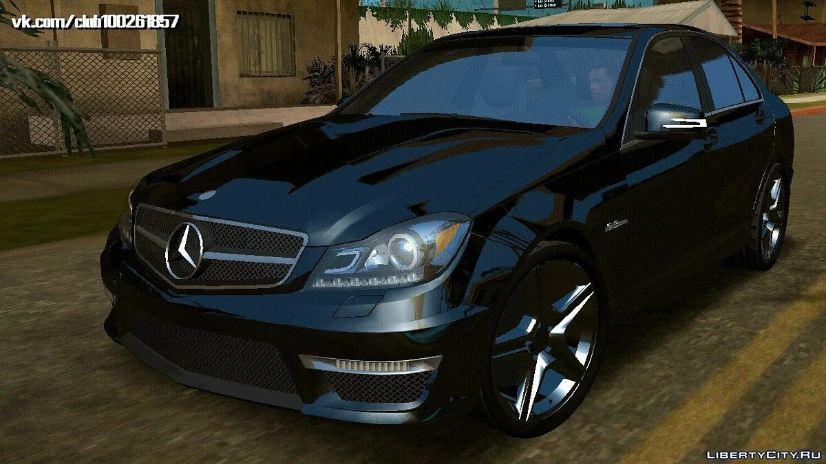 Mercedes-Benz C63 AMG Sedan (nur DFF) / GTA San Andreas (iOS, Android)