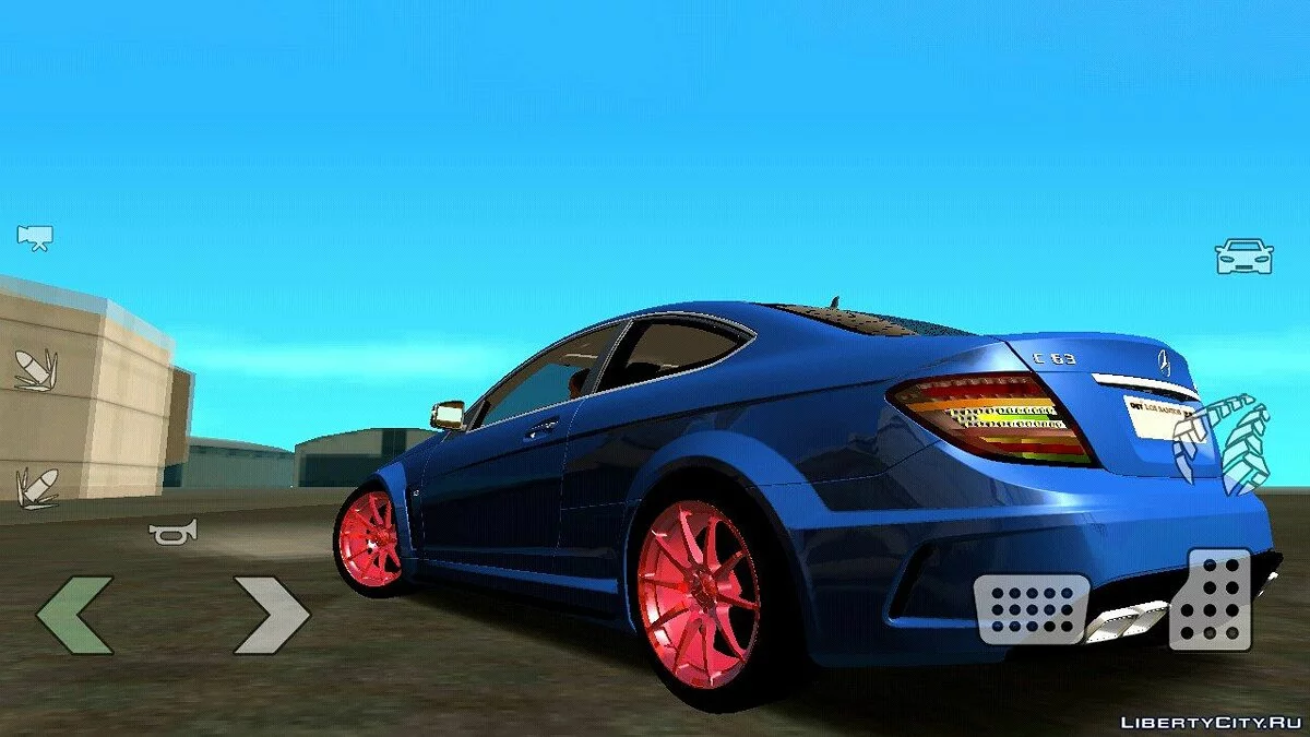 Mercedes-Benz C63 AMG (DFF only) / GTA San Andreas (iOS, Android)