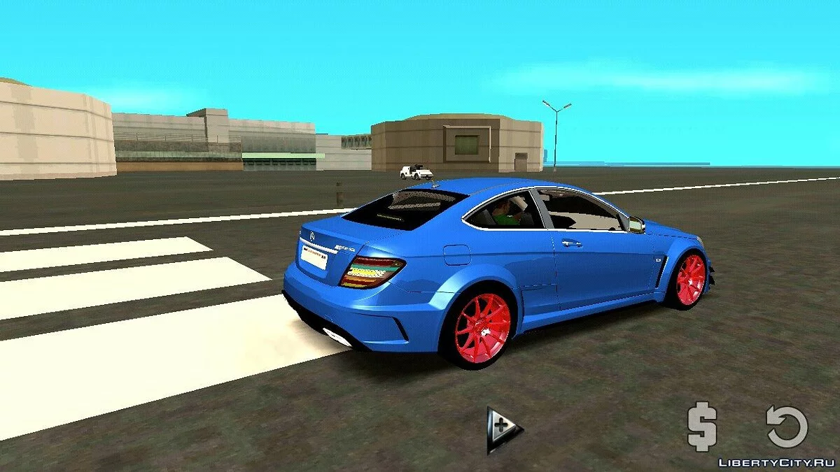 Mercedes-Benz C63 AMG (DFF only) / GTA San Andreas (iOS, Android)