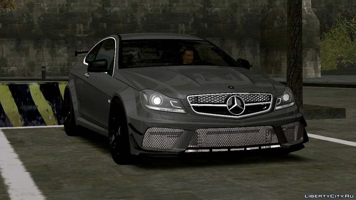مرسيدس-بنز C63 W204 BLACK SERIES (DFF فقط) / GTA سان أندرياس (iOS، أندرويد)