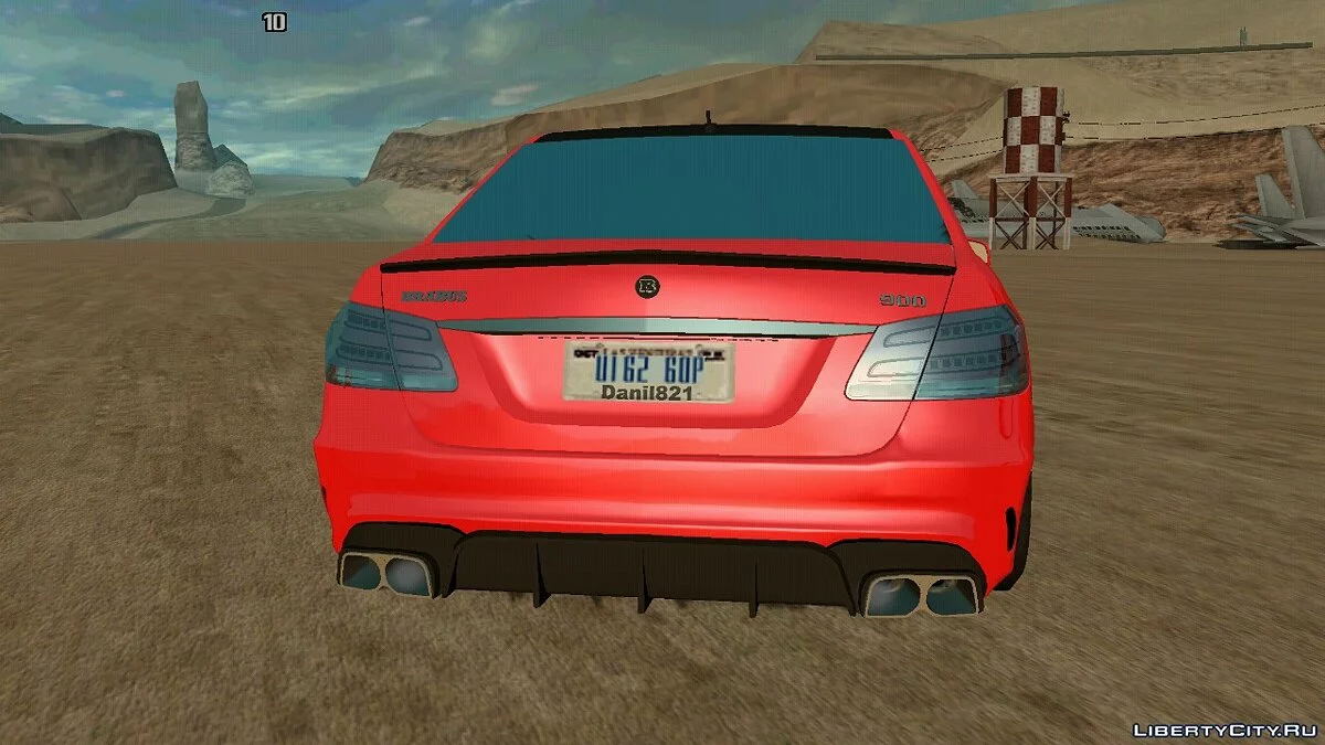 Mercedes-Benz E class W212 AMG tuning v1.1 (apenas DFF) / GTA San Andreas (iOS, Android)