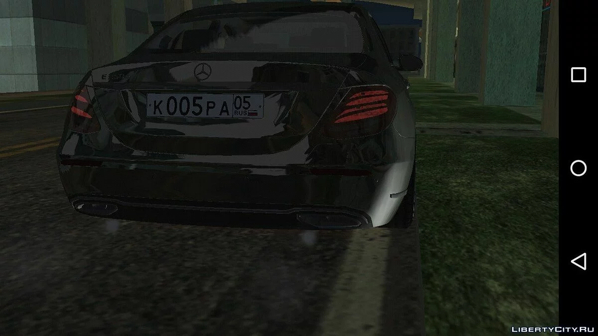Mercedes-Benz Е350е (solo DFF) / GTA San Andreas (iOS, Android)