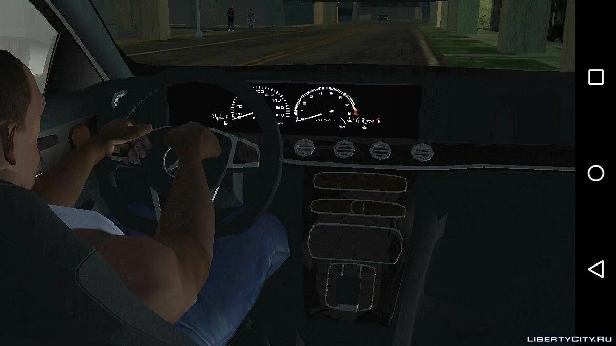 Mercedes-Benz Е350е (solo DFF) / GTA San Andreas (iOS, Android)