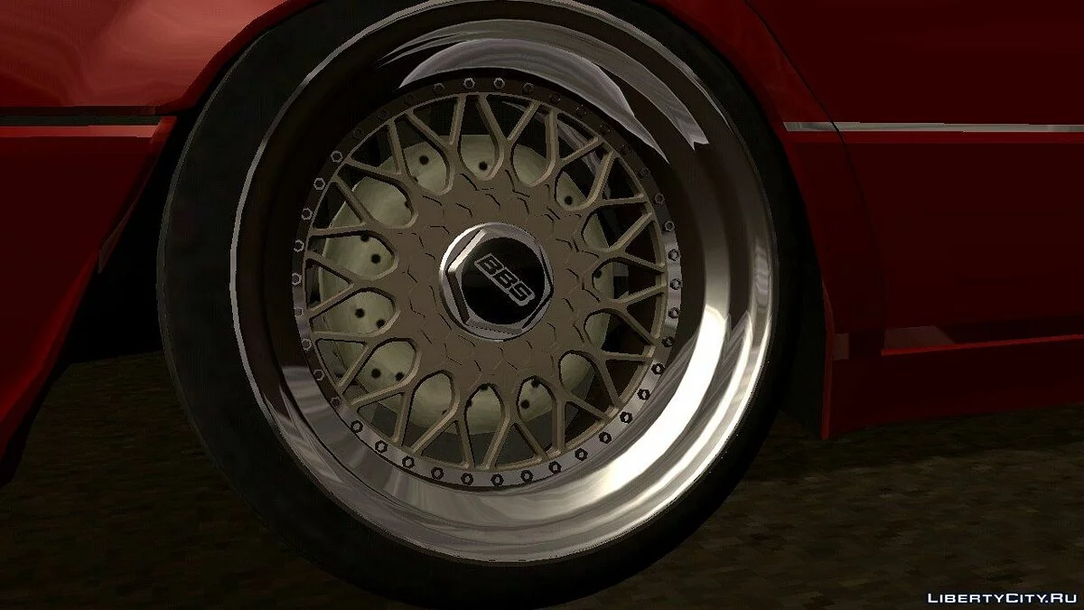 Mercedes-Benz E500 W124 v1 (nur DFF) / GTA San Andreas (iOS, Android)