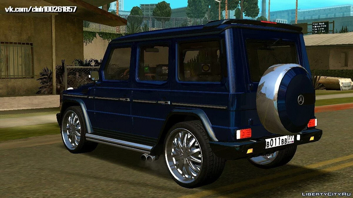 Mercedes-Benz G500 ART v0.3 (тільки DFF) / GTA San Andreas (iOS, Android)