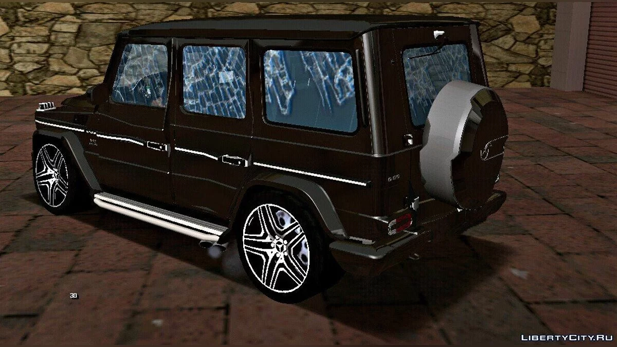 Mercedes-Benz G65 V12 BIURBO v1.2 (DFF فقط) / GTA سان أندرياس (iOS، أندرويد)