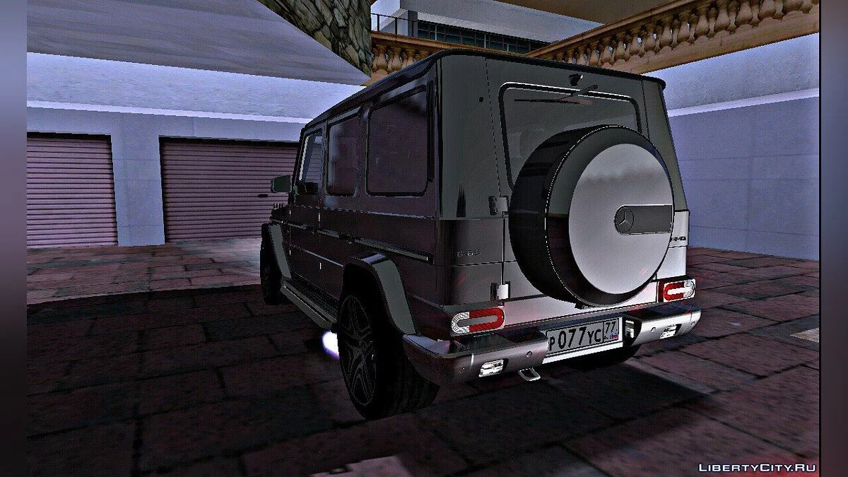 Mercedes-Benz G65 V12 BIURBO v1.2 (DFF فقط) / GTA سان أندرياس (iOS، أندرويد)