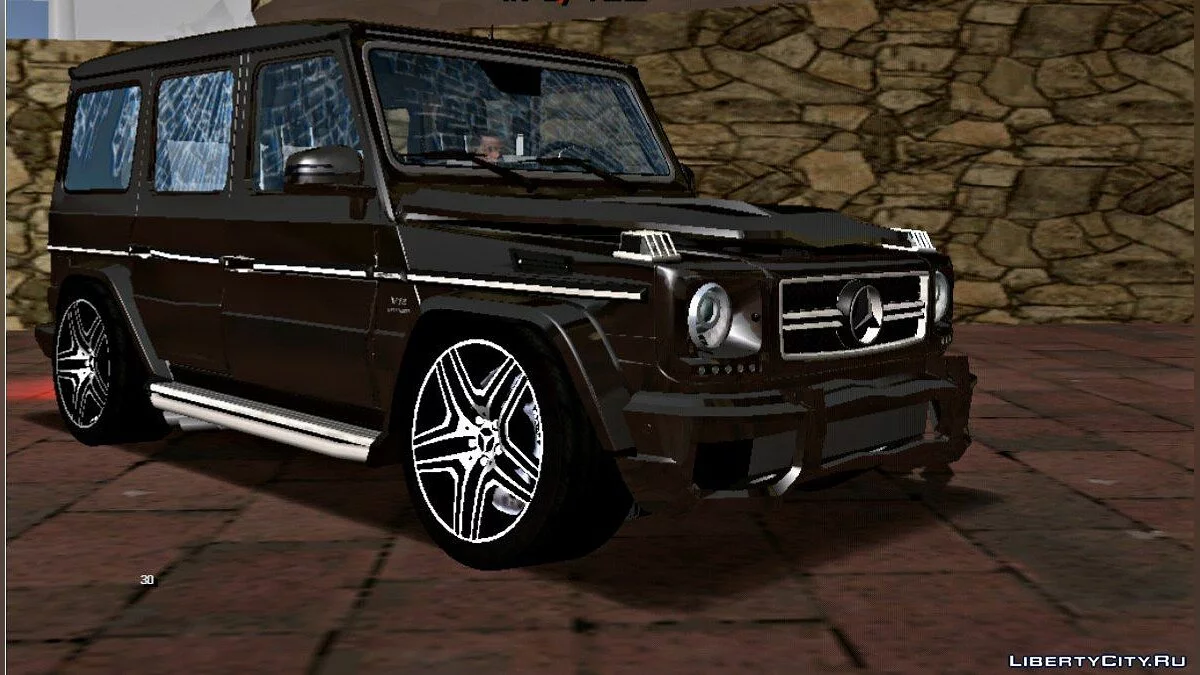Mercedes-Benz G65 V12 BIURBO v1.2 (DFF فقط) / GTA سان أندرياس (iOS، أندرويد)
