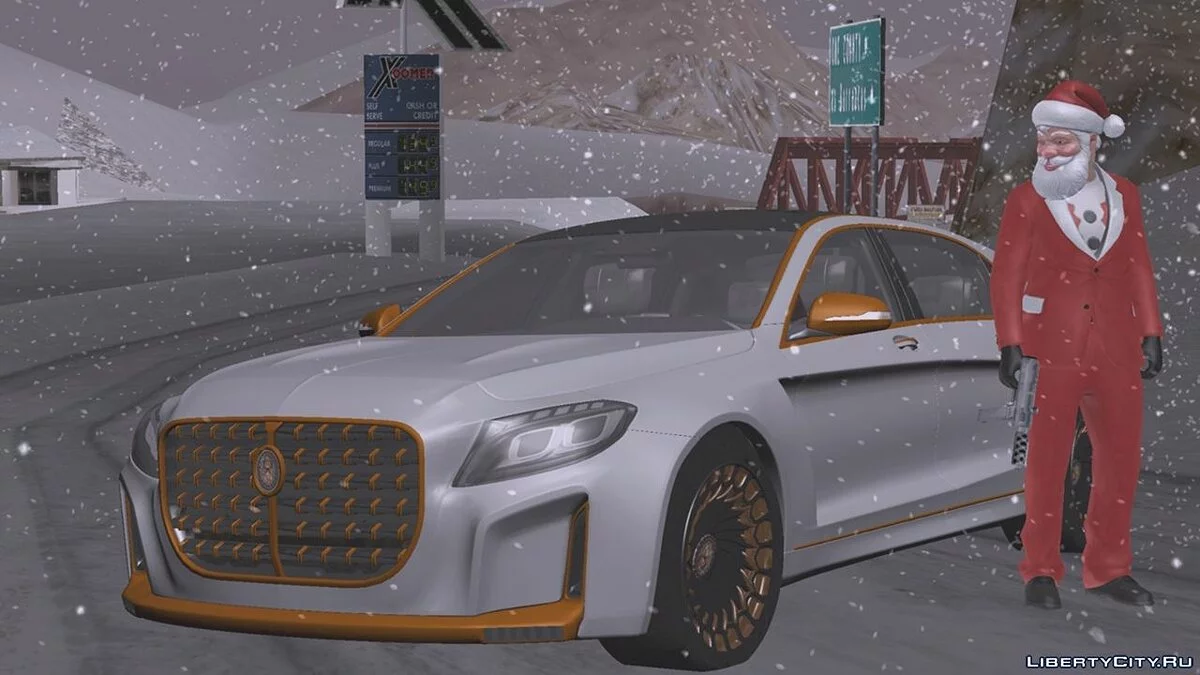 Mercedes-Benz Maybach S600 Emperor / GTA San Andreas (iOS, Android)