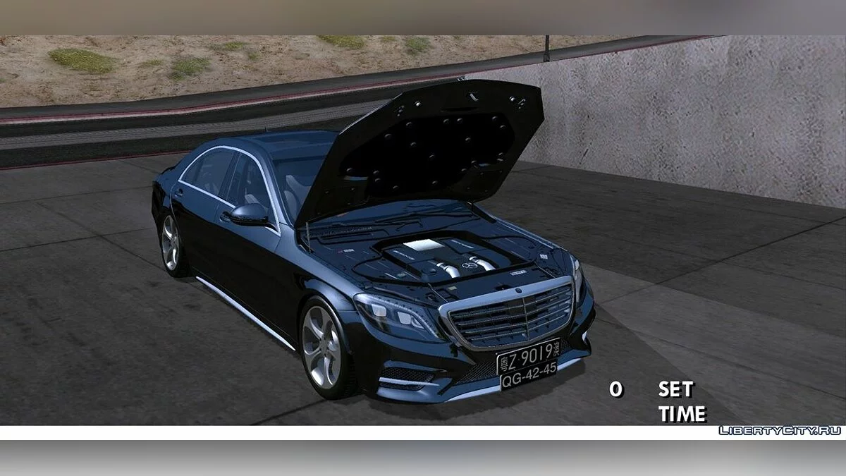 梅赛德斯-奔驰 S500 Bluetc / GTA San Andreas (iOS, Android)