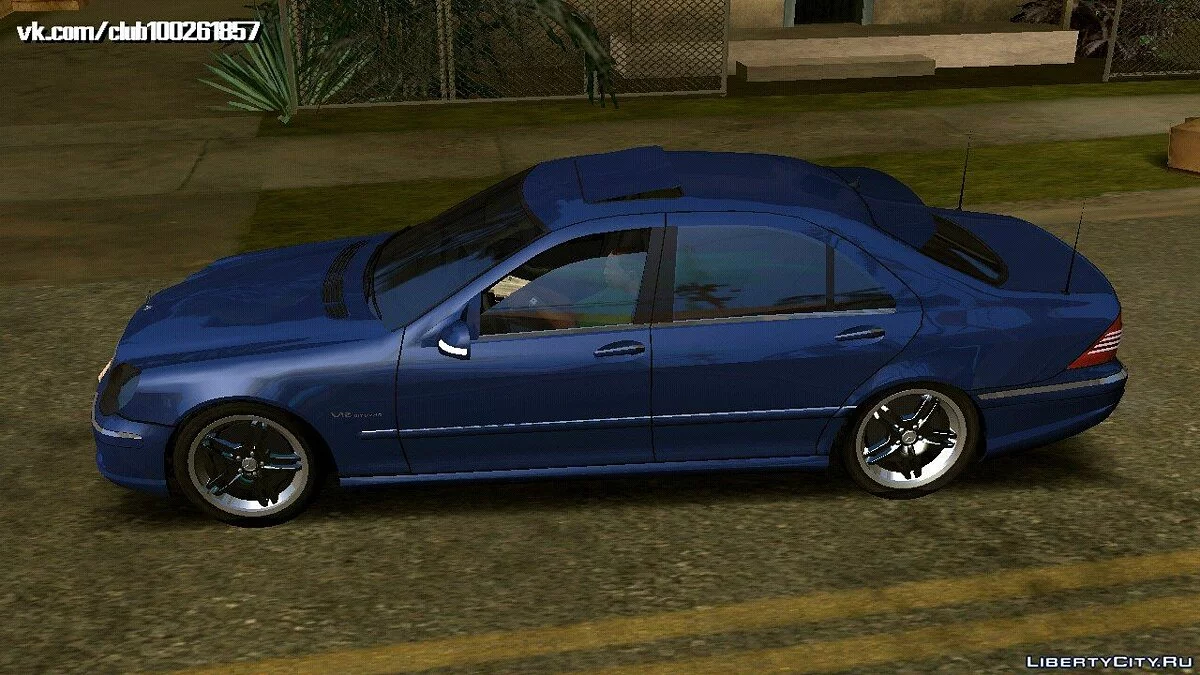 مرسيدس بنز S65 AMG W220 (DFF فقط) / GTA سان أندرياس (iOS، أندرويد)
