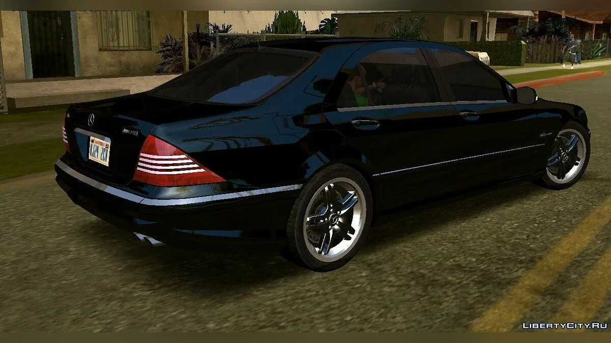 Mercedes-Benz S65 AMG W220 v0.2 (тільки DFF) / GTA San Andreas (iOS, Android)
