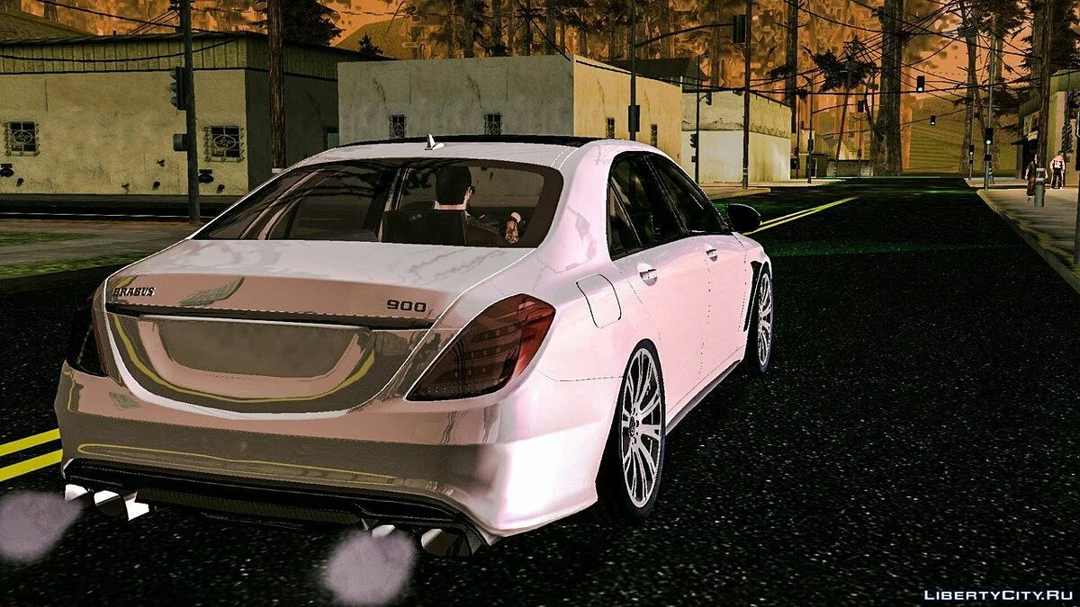 Mercedes-Benz S900 Tuning BRABUS ROCKET (тільки DFF) / GTA San Andreas (iOS, Android)
