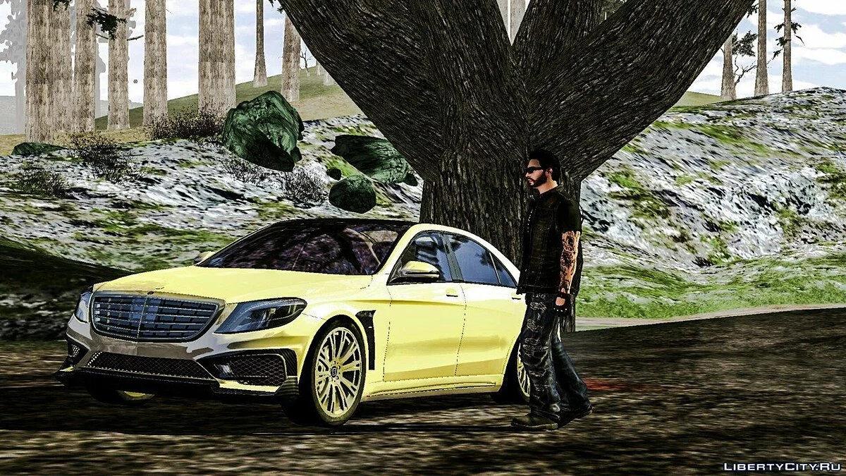 Mercedes-Benz S900 Tuning BRABUS ROCKET (тільки DFF) / GTA San Andreas (iOS, Android)