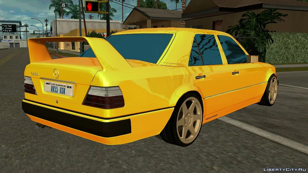 Mercedes-Benz W124 E500 Evolution (apenas DFF) / GTA San Andreas (iOS, Android)