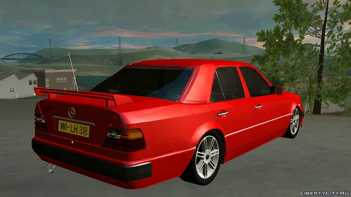 Mercedes-Benz W124 E500 (тільки DFF) / GTA San Andreas (iOS, Android)