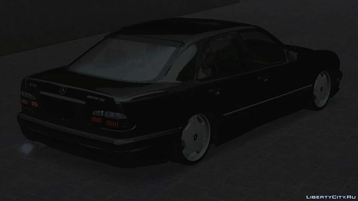 مرسيدس-بنز W210 E55 AMG (DFF فقط) / GTA سان أندرياس (iOS، أندرويد)