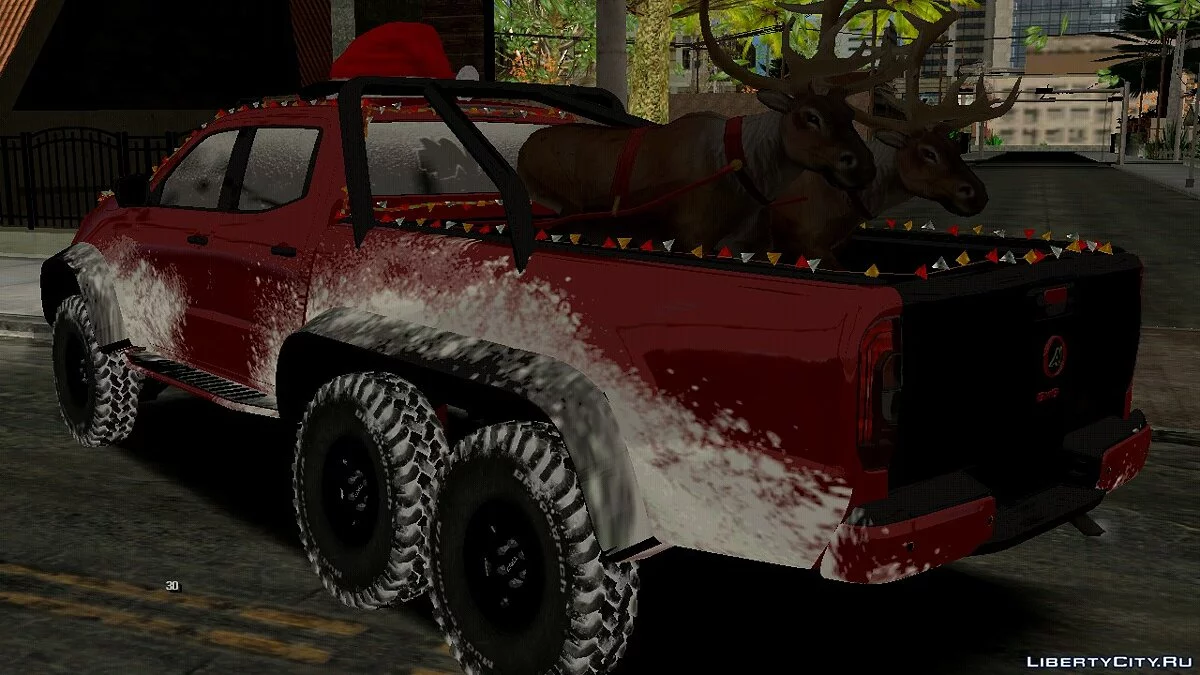 Mercedes-Benz X 6x6 (Winter version) / GTA San Andreas (iOS, Android)