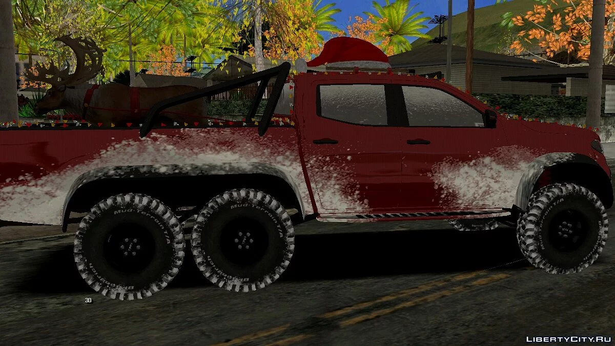 Mercedes-Benz X 6x6 (Winter version) / GTA San Andreas (iOS, Android)
