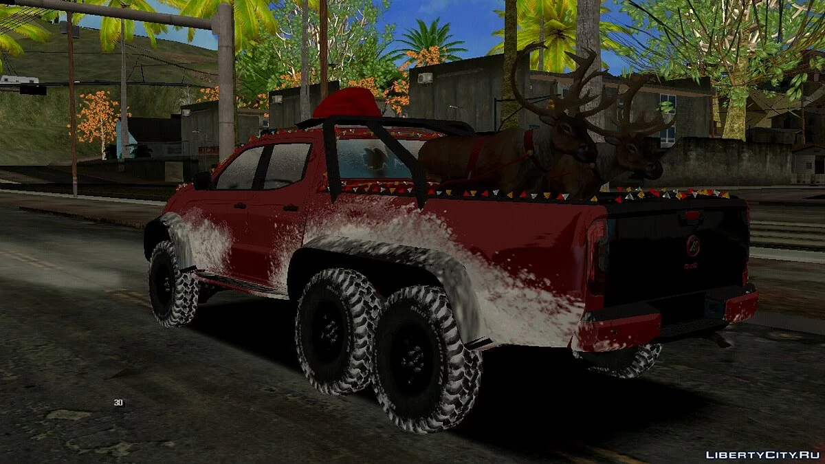Mercedes-Benz X 6x6 (Winter version) / GTA San Andreas (iOS, Android)
