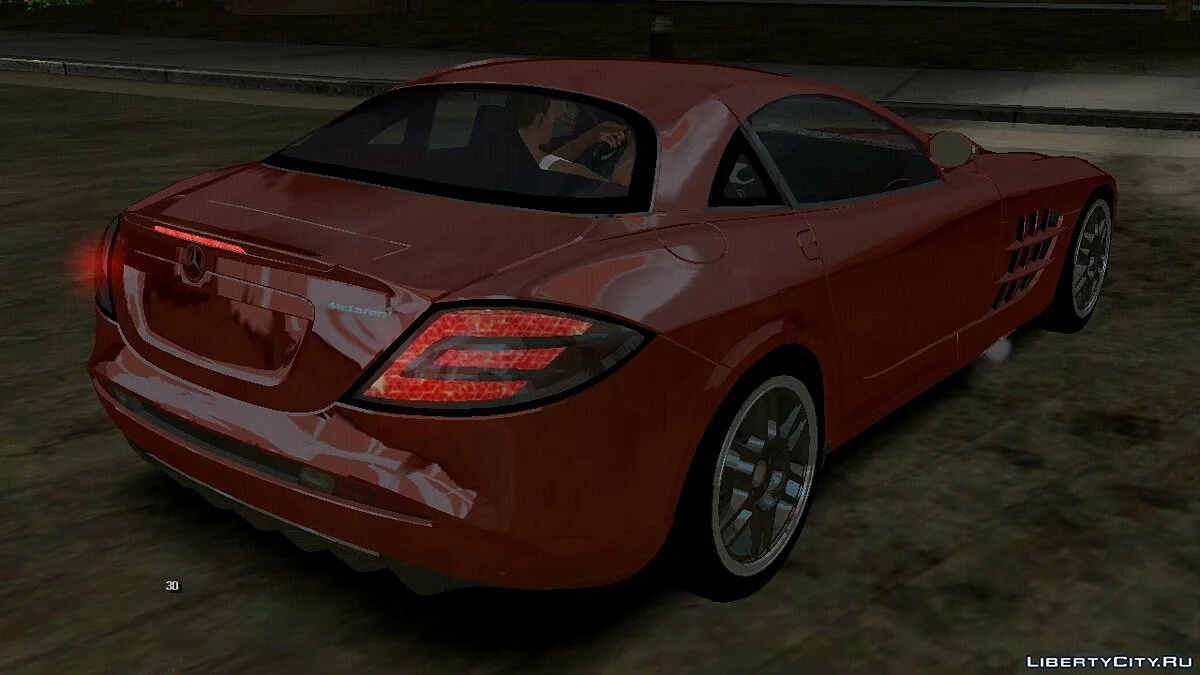 2006 Mercedes-Benz SLR Mclaren 722 / GTA San Andreas (iOS, Android)
