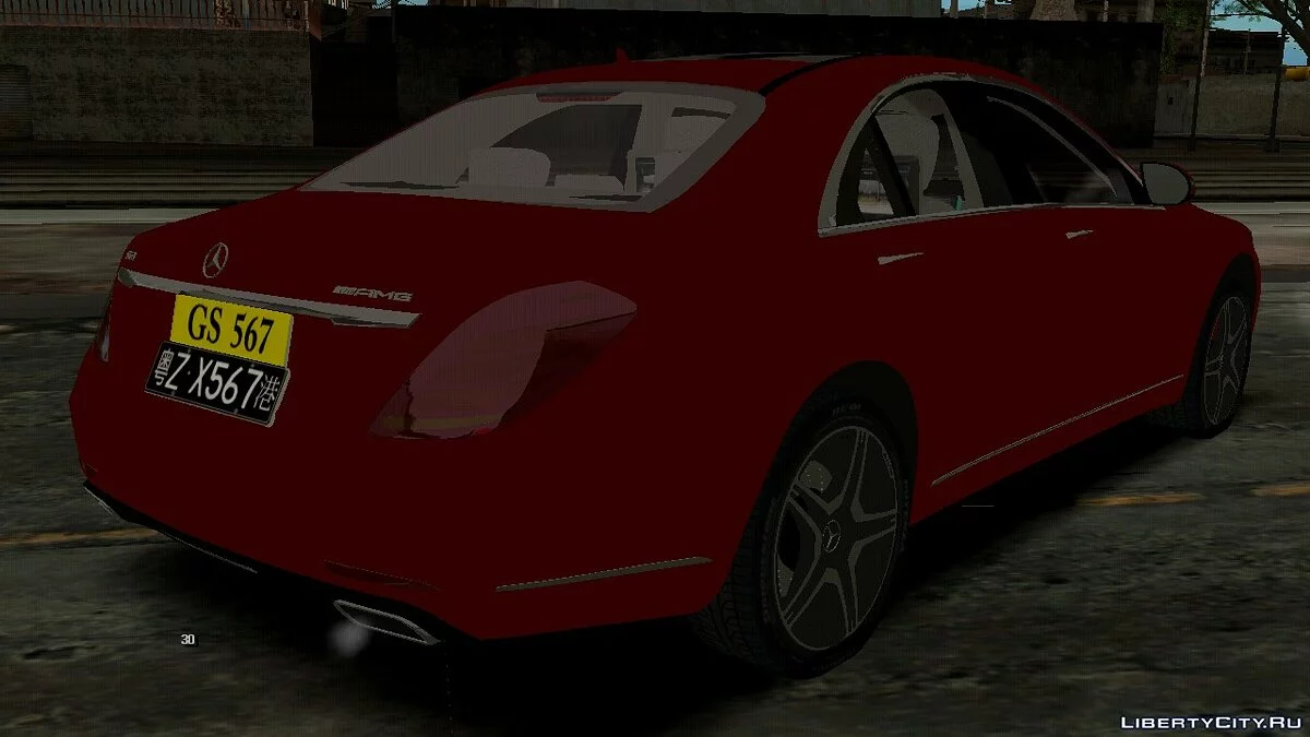 梅赛德斯-奔驰S63 AMG / GTA San Andreas (iOS, Android)
