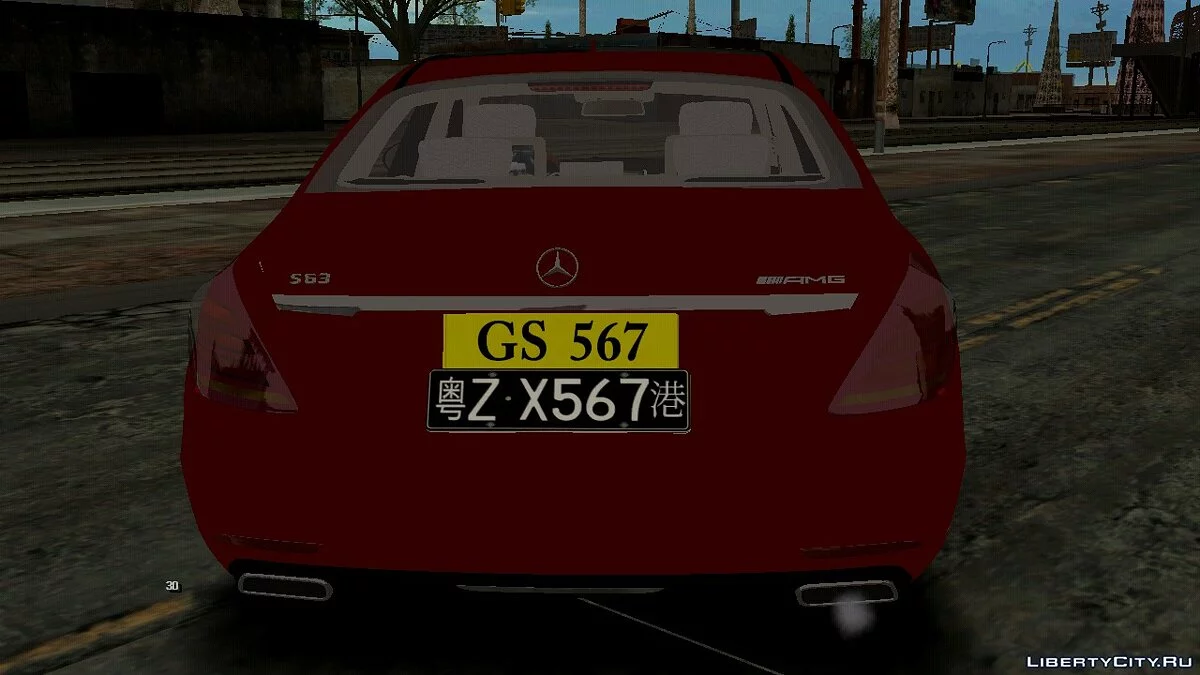 梅赛德斯-奔驰S63 AMG / GTA San Andreas (iOS, Android)