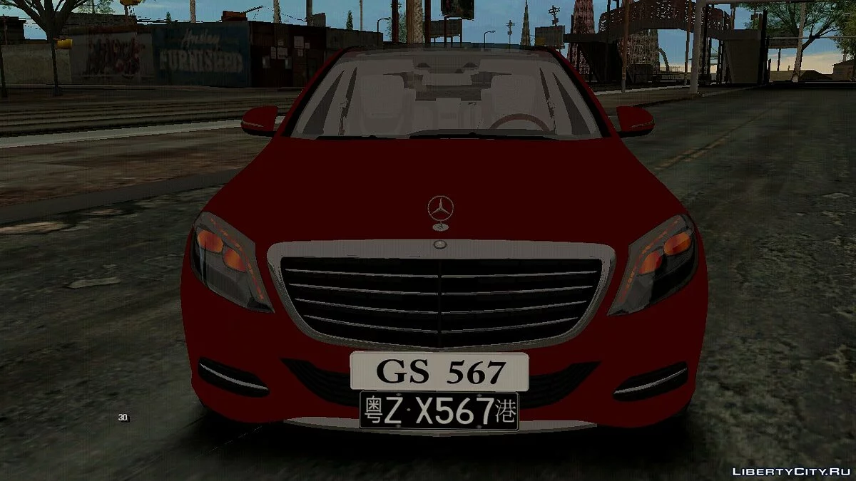 梅赛德斯-奔驰S63 AMG / GTA San Andreas (iOS, Android)