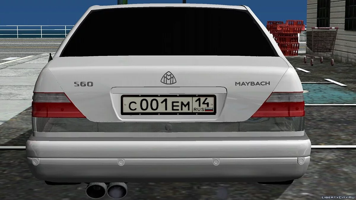 Mercedes-Benz W140 Maybach / GTA San Andreas (iOS, Android)