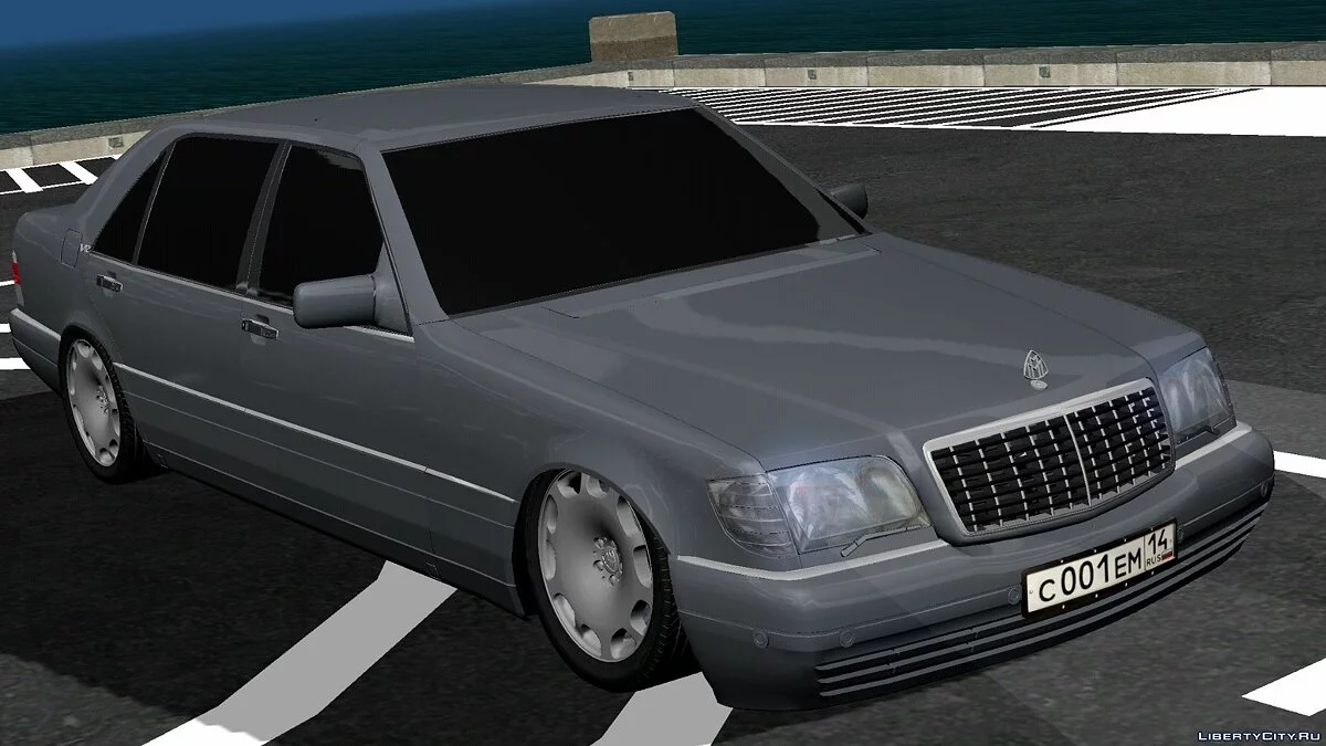 Mercedes-Benz W140 Maybach / GTA San Andreas (iOS, Android)