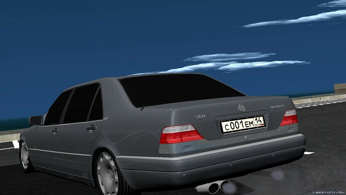 Mercedes-Benz W140 Maybach / GTA San Andreas (iOS, Android)