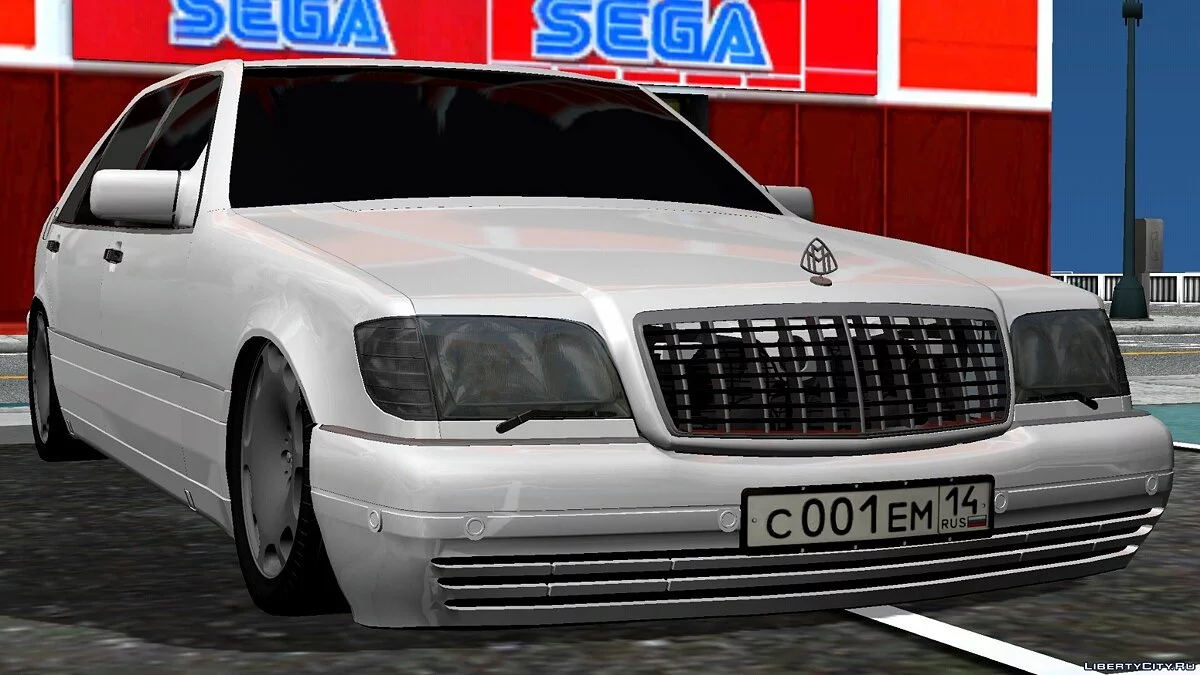 Mercedes-Benz W140 Maybach / GTA San Andreas (iOS, Android)