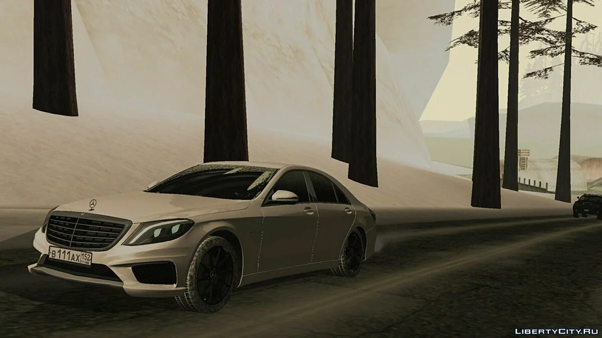 مرسيدس بنز (نسخة الشتاء) / GTA سان أندرياس (iOS، أندرويد)