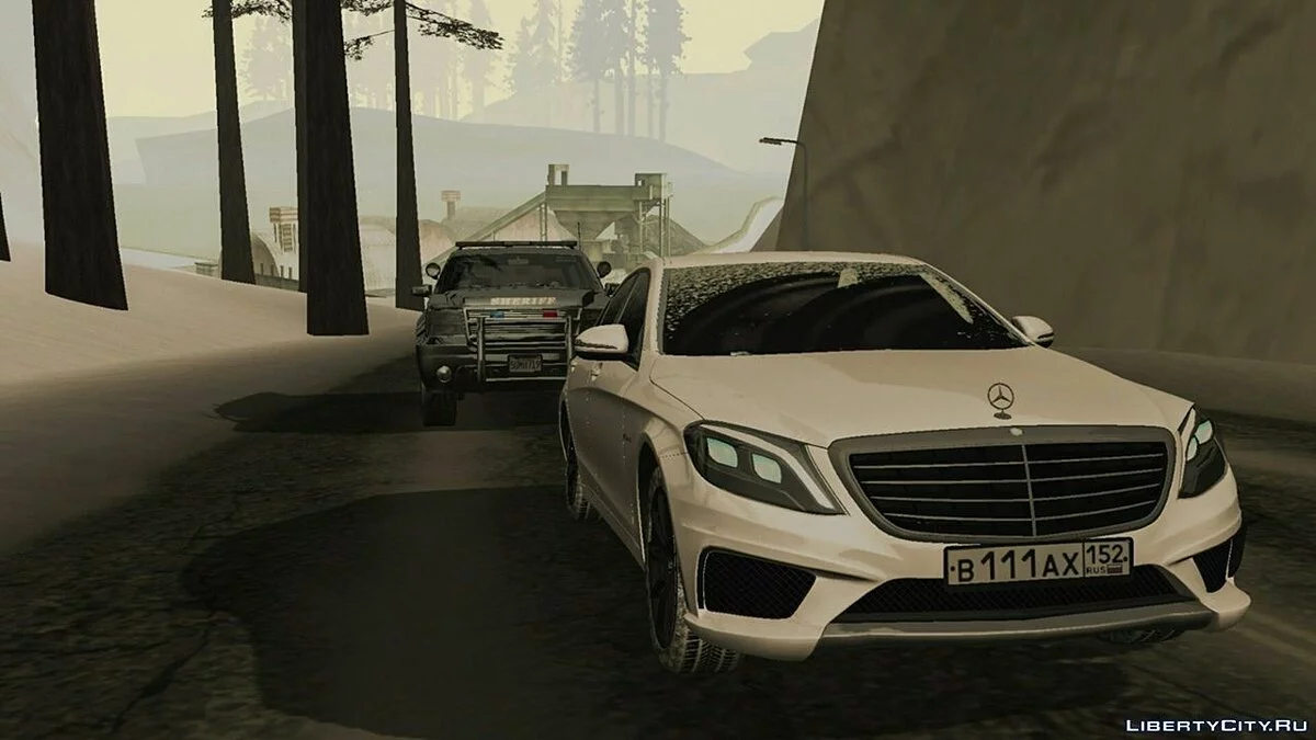 مرسيدس بنز (نسخة الشتاء) / GTA سان أندرياس (iOS، أندرويد)