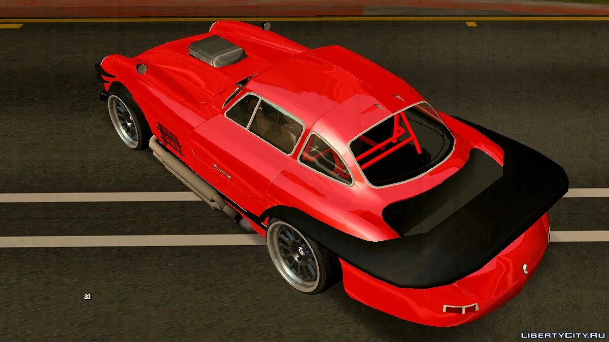 Mercedes-Benz 300SL Cyberpunk / GTA سان أندرياس (iOS، أندرويد)
