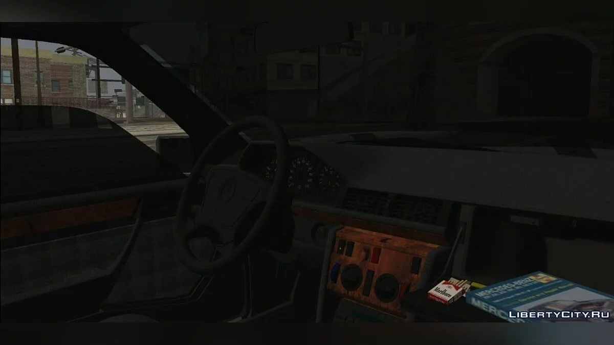 Mercedes-Benz W124 E500 Stance / GTA San Andreas (iOS, Android)