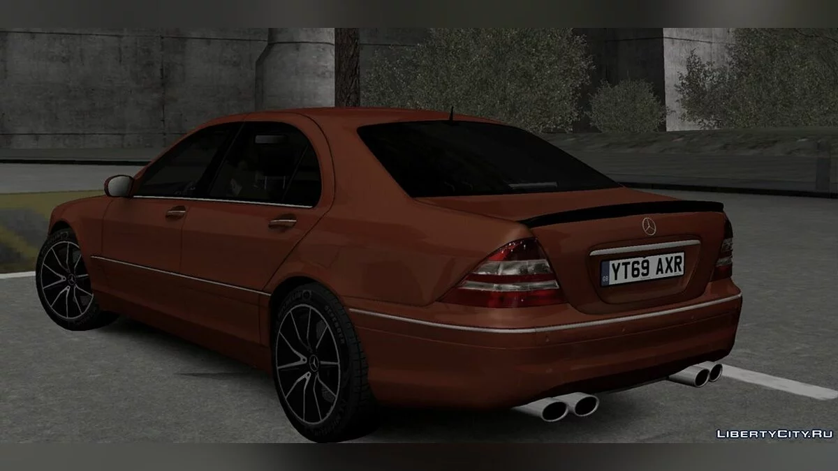 Mercedes-Benz W220 S600 / GTA سان أندرياس (iOS، أندرويد)