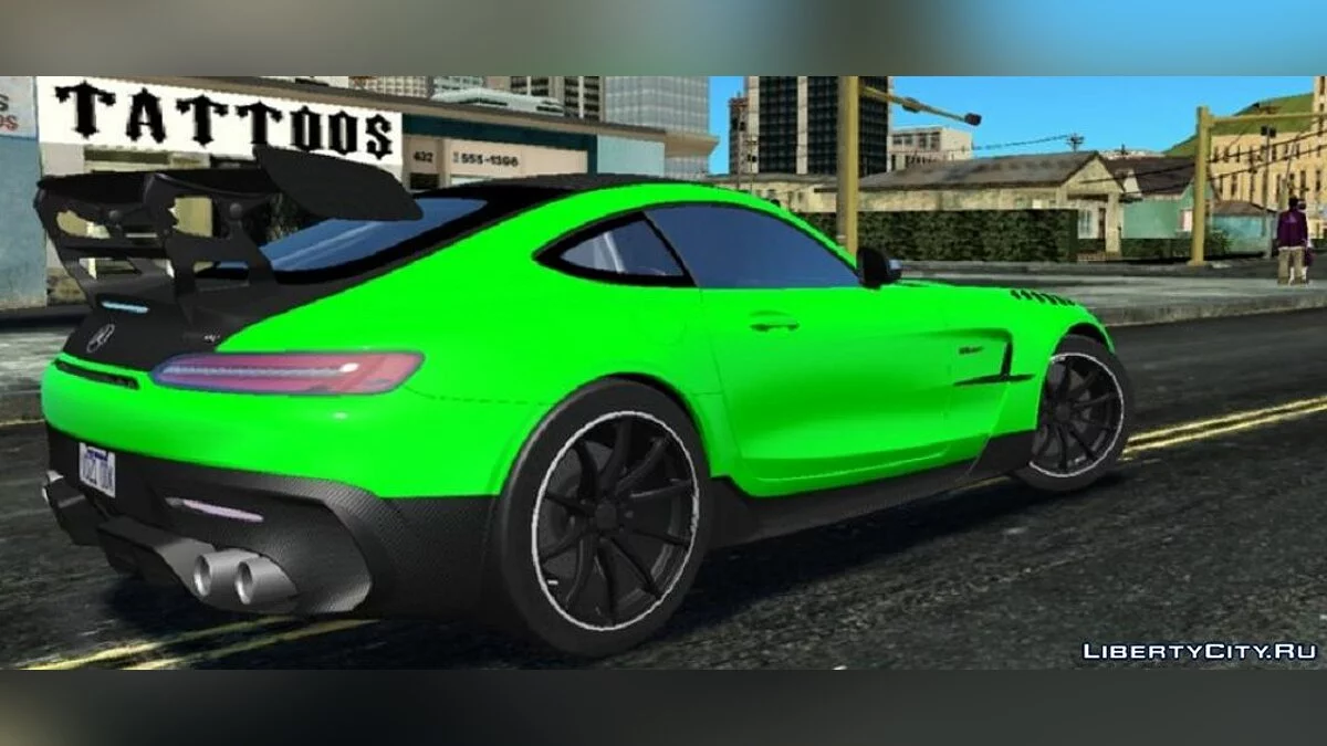 Mercedes-AMG GT Black Series / GTA San Andreas (iOS, Android)