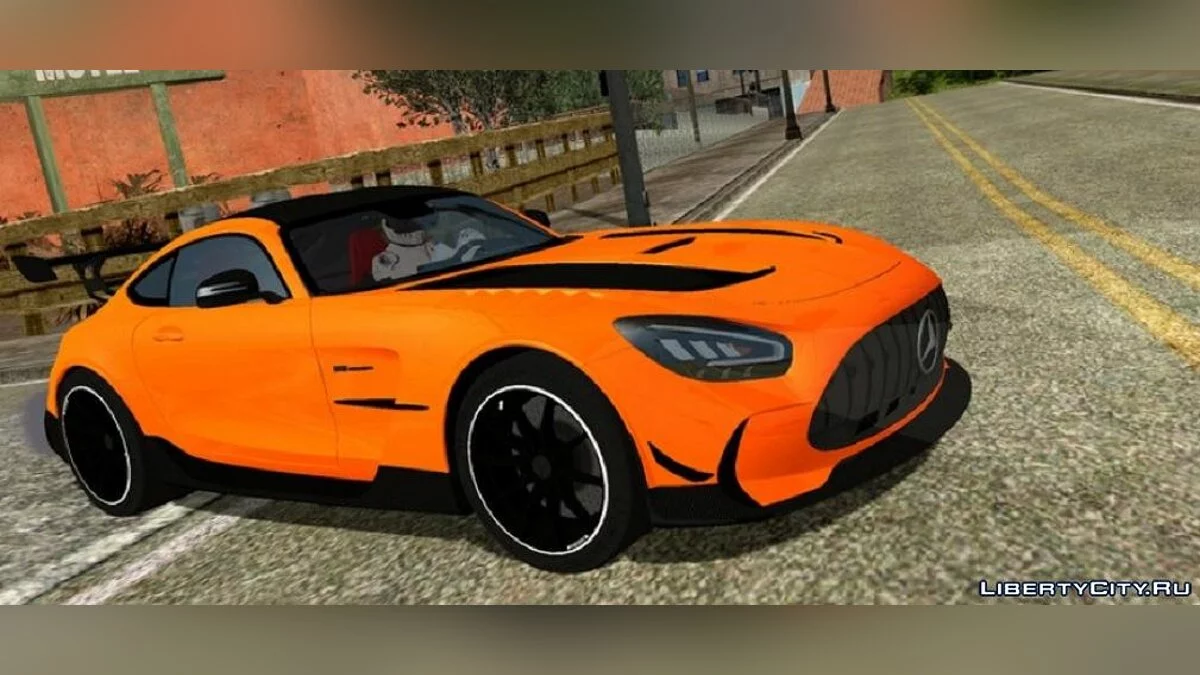 Mercedes-AMG GT Black Series / GTA San Andreas (iOS, Android)