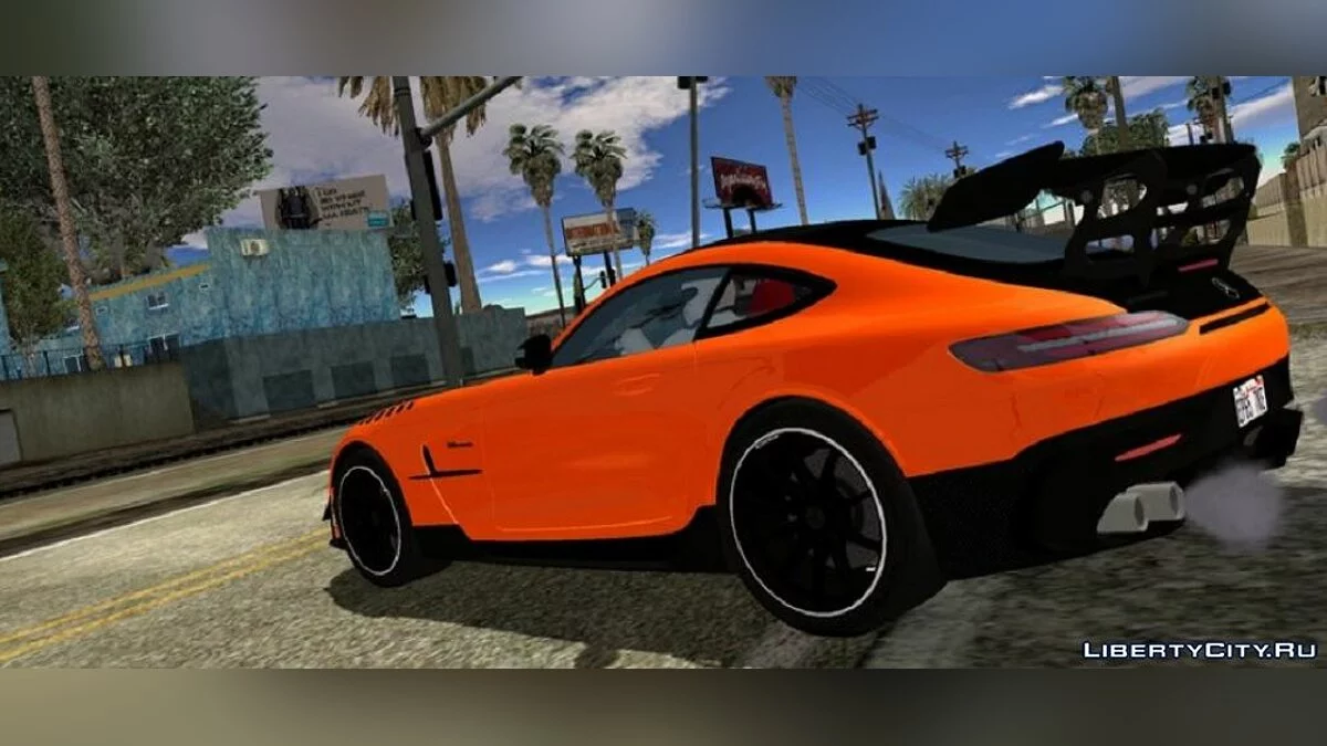 Mercedes-AMG GT Black Series / GTA San Andreas (iOS, Android)
