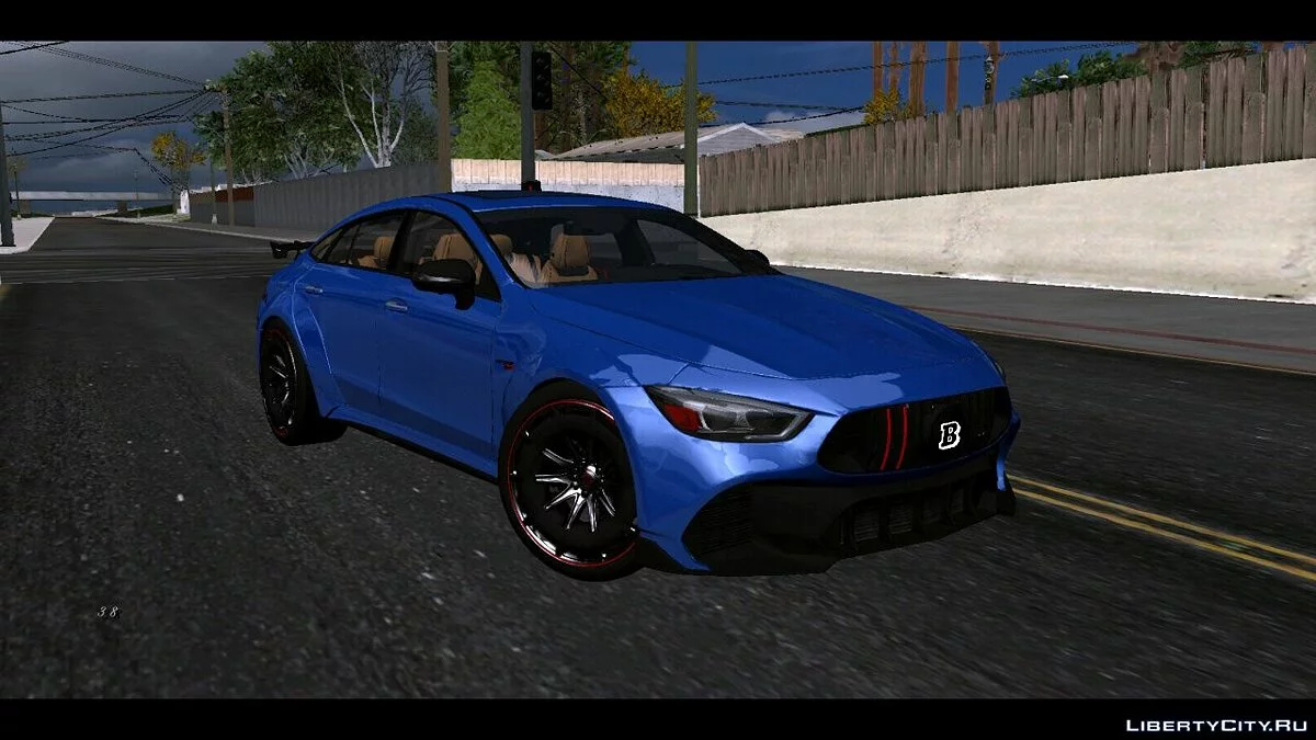 2021 مرسيدس-بنز GT900 Brabus Rocket (DFF فقط) / GTA سان أندرياس (iOS، أندرويد)