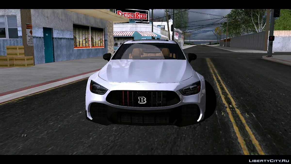 2021 مرسيدس-بنز GT900 Brabus Rocket (DFF فقط) / GTA سان أندرياس (iOS، أندرويد)