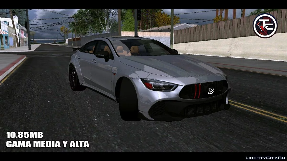 2021 مرسيدس-بنز GT900 Brabus Rocket (DFF فقط) / GTA سان أندرياس (iOS، أندرويد)