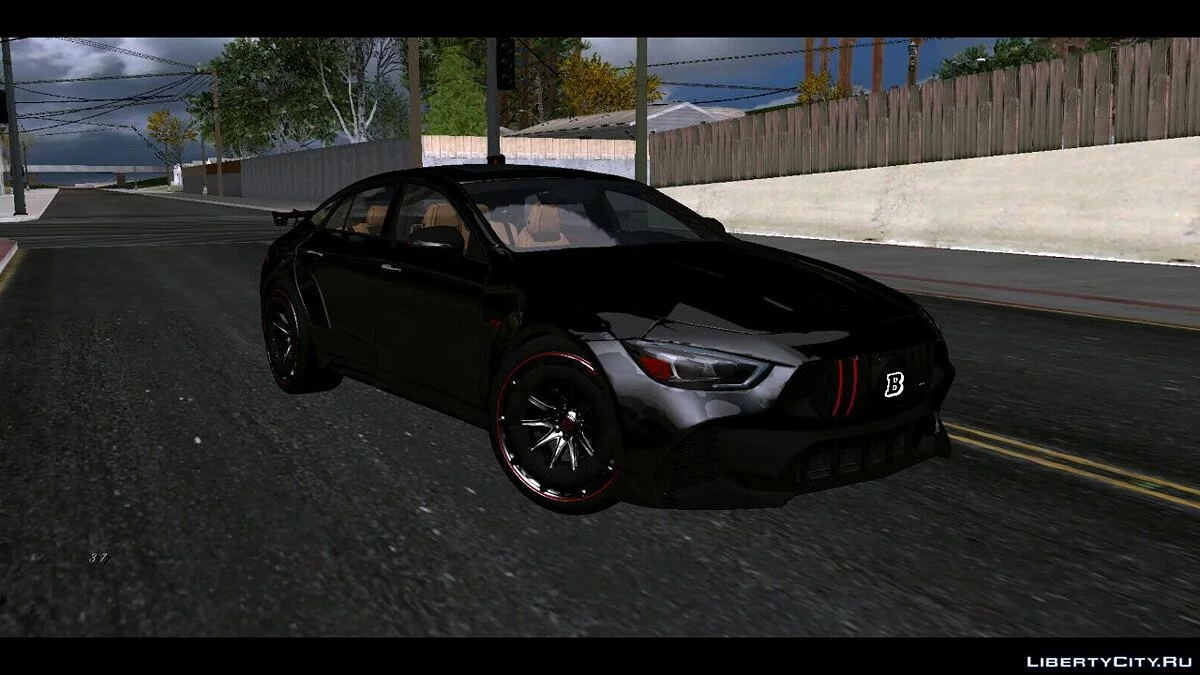 2021 مرسيدس-بنز GT900 Brabus Rocket (DFF فقط) / GTA سان أندرياس (iOS، أندرويد)