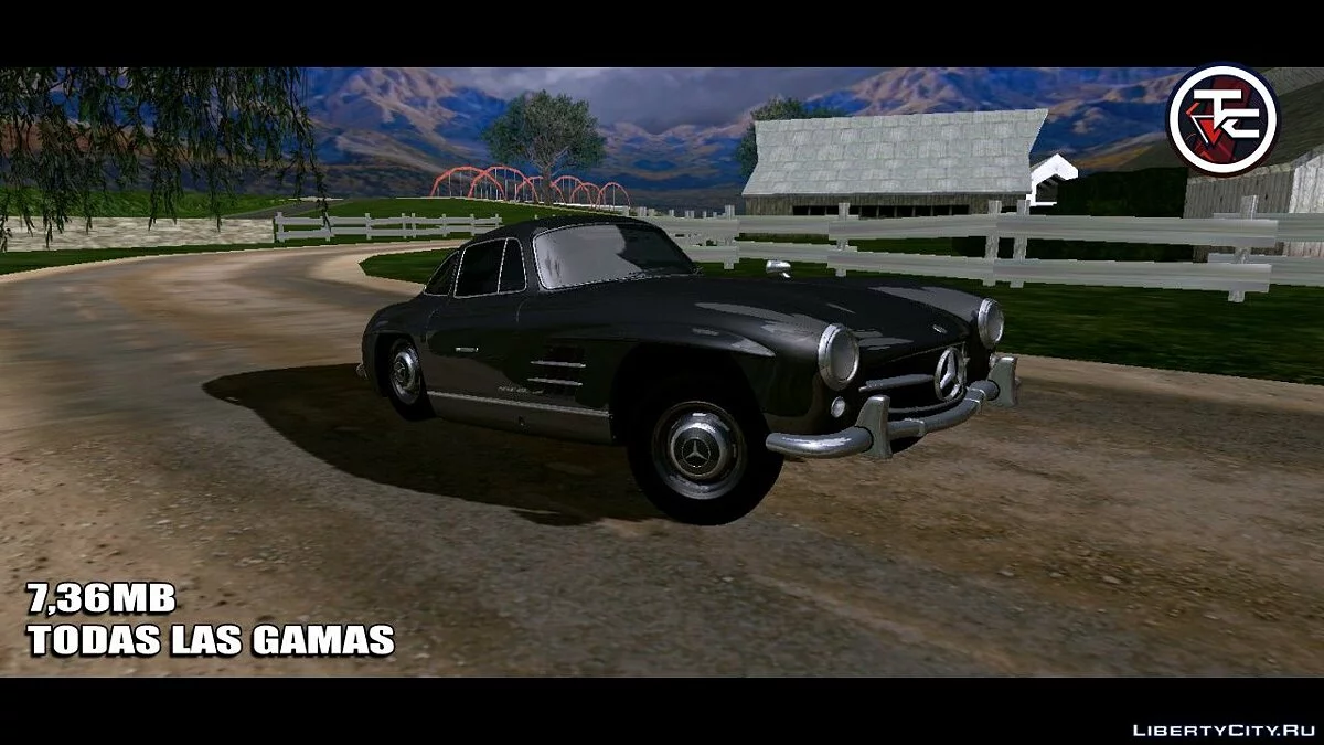 Mercedes-Benz 300SL (hanya DFF) / GTA San Andreas (iOS, Android)