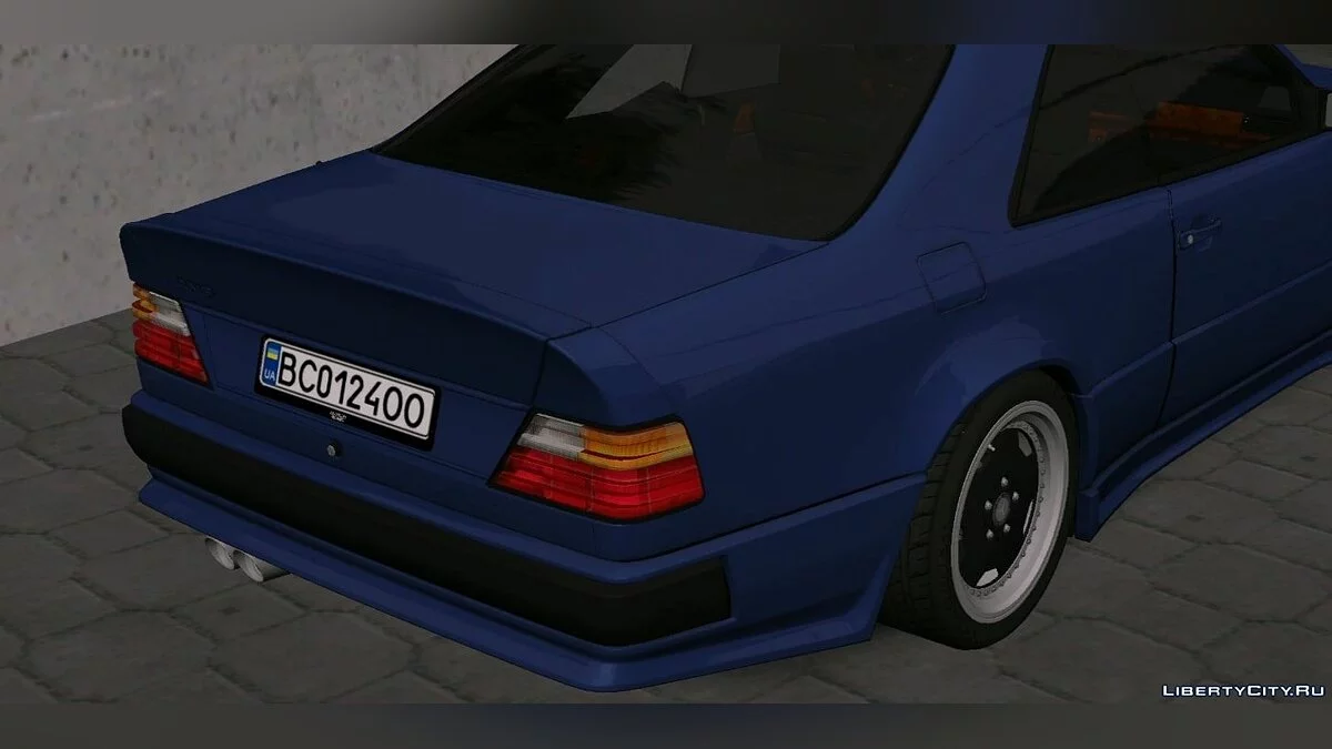 Mercedes-Benz 300 CE 6.0 AMG \'Hammer\' \'87 (Fix) / GTA San Andreas (iOS, Android)